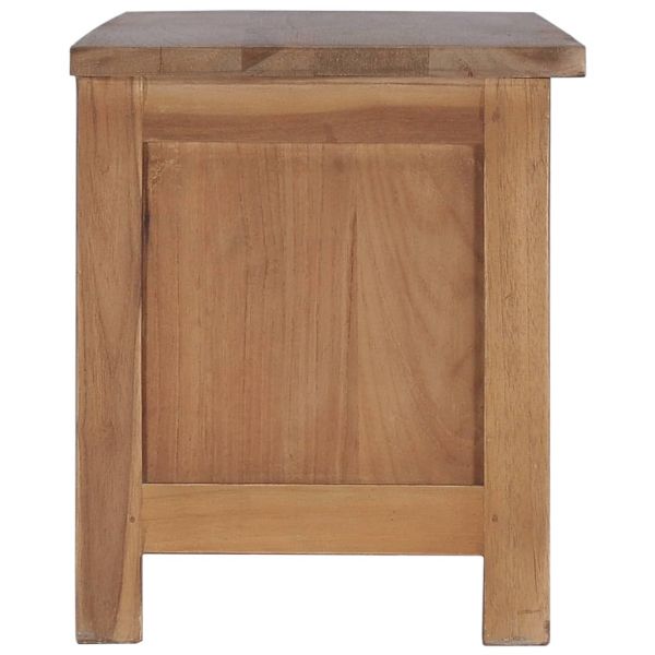 ТВ шкаф, 90x30x35 cм, тиково дърво масив