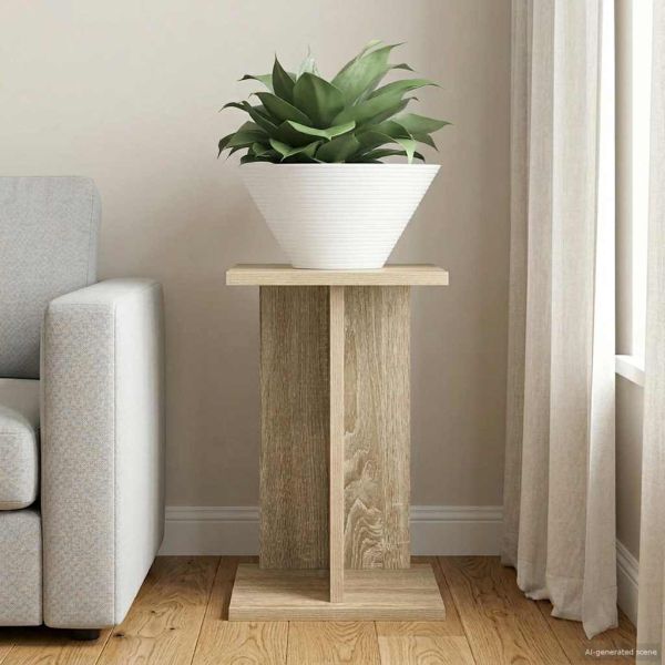 Стойка за растения Сонома дъб 25 x 25,5 x 40,5 см