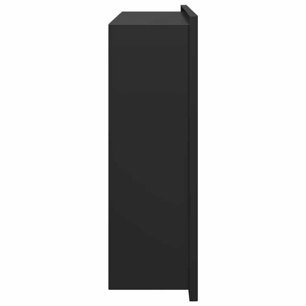Нишата за душ Черно 45 x 30 x 9,5 см Неръждаема стомана