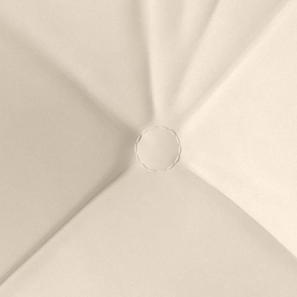 Възглавници за седалки 4 pcs Бежово 45 x 45 cm