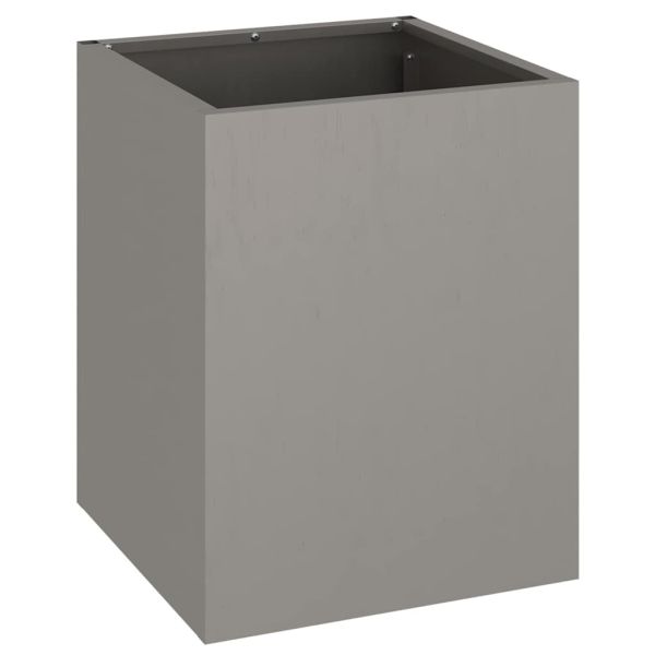 Градинска саксия Патинираща стомана 32 x 32 x 40 см