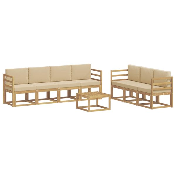 Комплект дивани за открито 7 pcs
