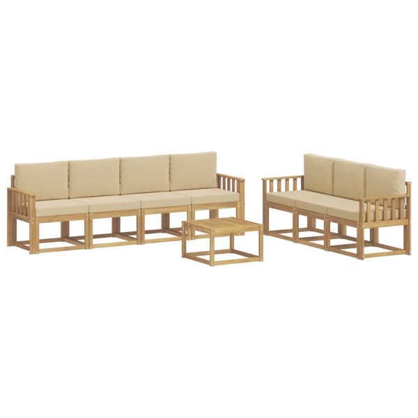 Комплект дивани за открито 7 pcs