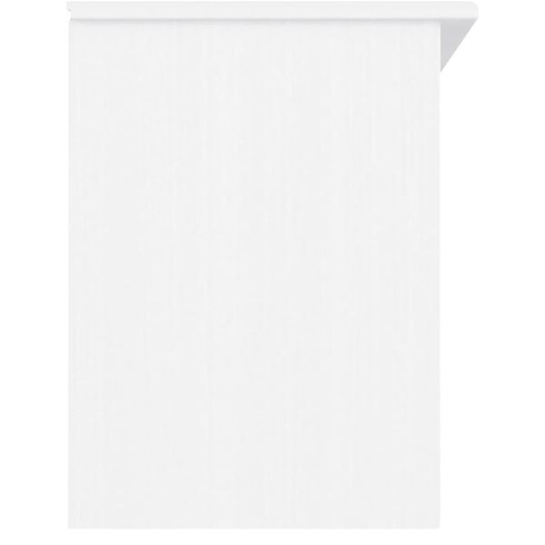 Пейка за обувки VIGO, бяла, 100x35x45 см, бор масив