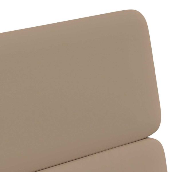 Столове с Колела 2 pcs Капучино 58 x 65 x 98 см Изкуствена