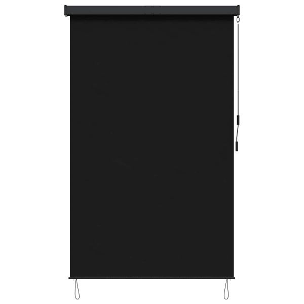 Ролетна щора Черно 80 x 250 cm Текстил и Алуминий