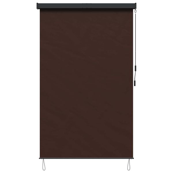 Ролетна щора Кафяво 160 x 250 cm Текстил и Алуминий