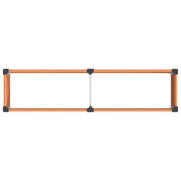Градинска повдигната леха Кафяво 200 x 50 x 54 cm