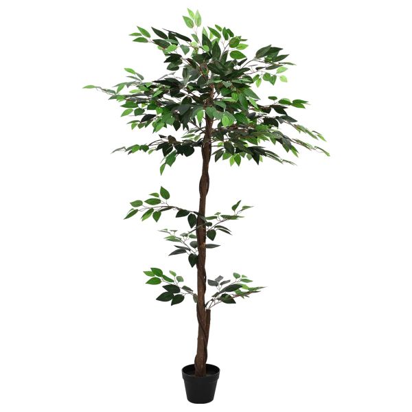 Изкуствено фикус растение Зелено 85 x 18 x 160 см