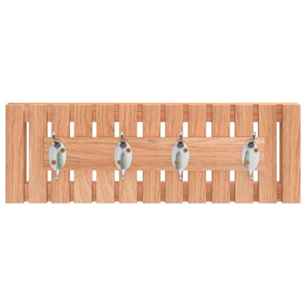 Закачалка за стена 42x8,5x14 см масивна орехова дървесина