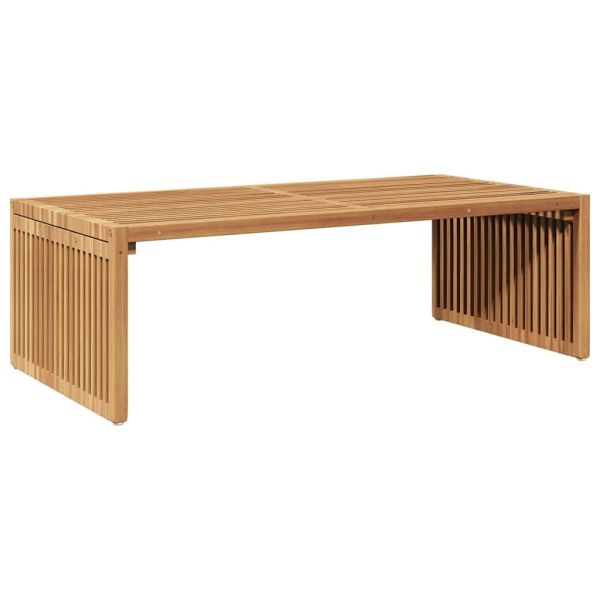 Странична масичка за градина Кафяво 110 x 55 x 35,5 см
