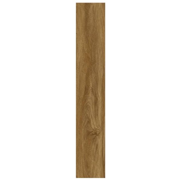 Стенни панели, с вид на дърво, кафяви, PVC, 2,06 м²