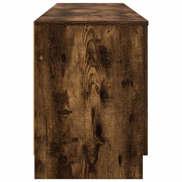 Шкаф за легло със съхранение 2 pcs Пушена Дъб 66 x 35 x 48 см