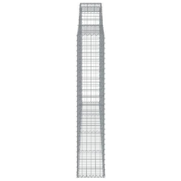 Габионни кошници арка 5 бр 300x30x160/180 см поцинковано желязо