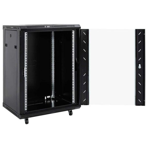 15U мрежов шкаф с въртящи се крачета 19" IP20 60x45x86 см