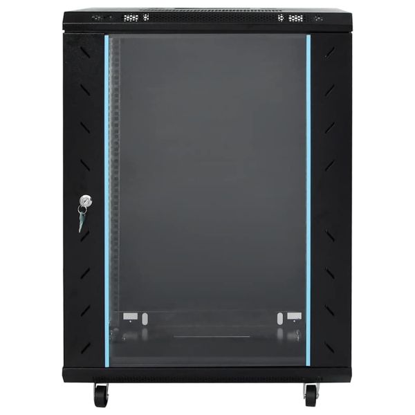 15U мрежов шкаф с въртящи се крачета 19" IP20 60x45x86 см