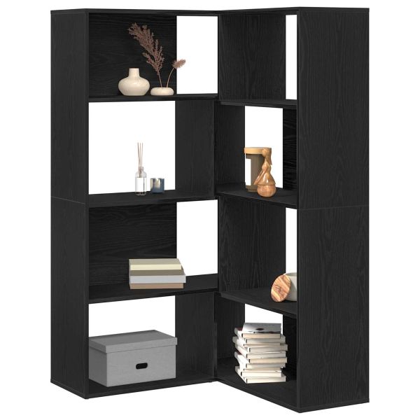 Гардероб 2 pcs Черния дъб 85 x 85 x 140 см Инженерно дърво