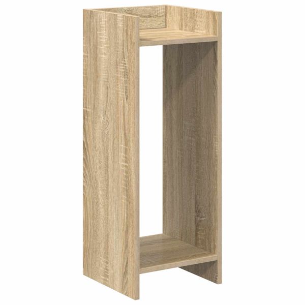 Стойка за растения с рафт 2 pcs Сонома дъб 30 x 30 x 80 cm