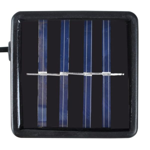 Изкуствени топки чемшир 27 см със соларен LED стринг 2 бр