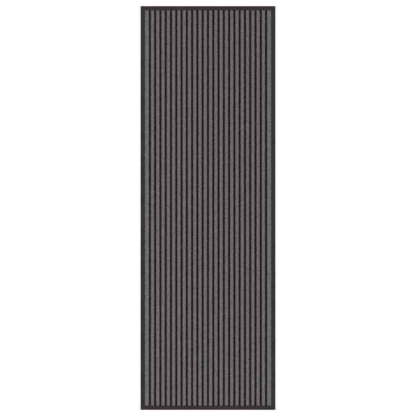 Мат за врата Черно 60 x 180 cm Полипропилен