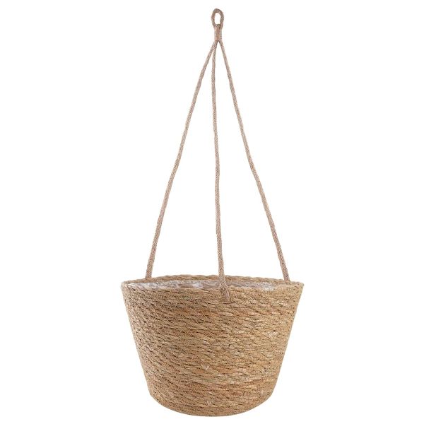 Кошници за растения от морска трева 3 pcs Натурално Ø26 x 19 см