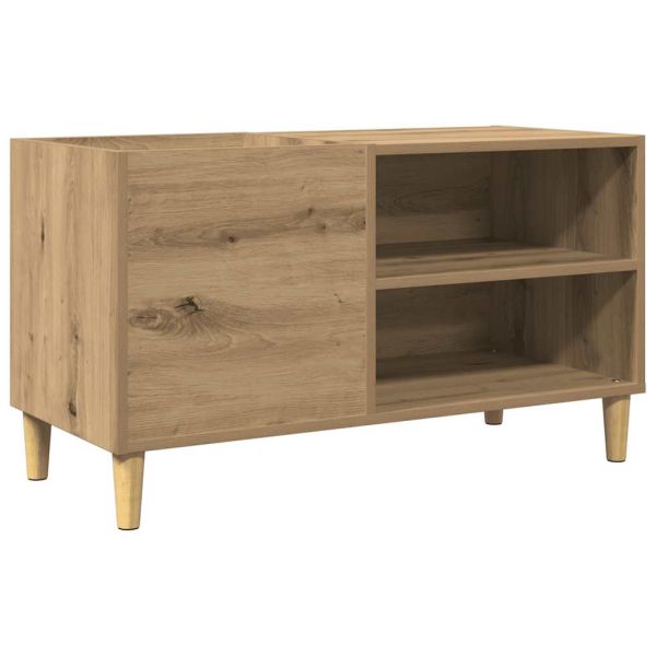 Шкаф за грамофонни плочи, 84,5x38x48 см, инженерно дърво