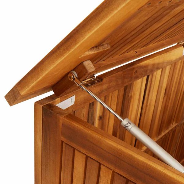 Градинска кутия за съхранение 150x80x75 см акациево дърво масив