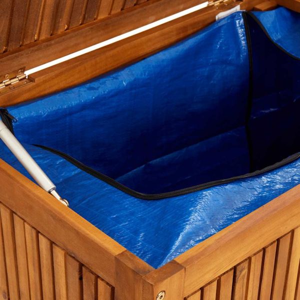Градинска кутия за съхранение 150x80x75 см акациево дърво масив