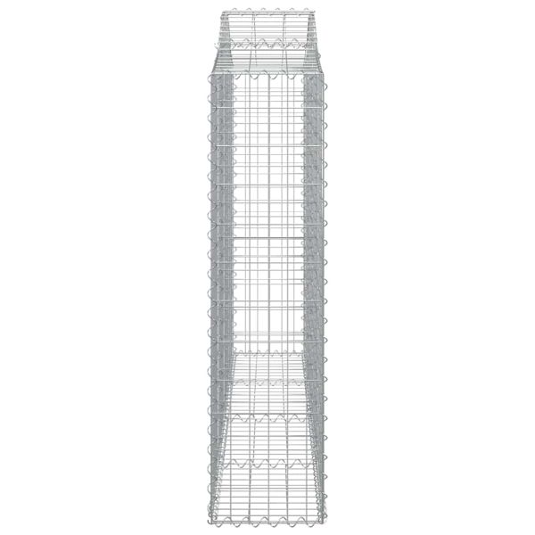 Габионни кошници арка 3 бр 200x30x120/140см поцинковано желязо