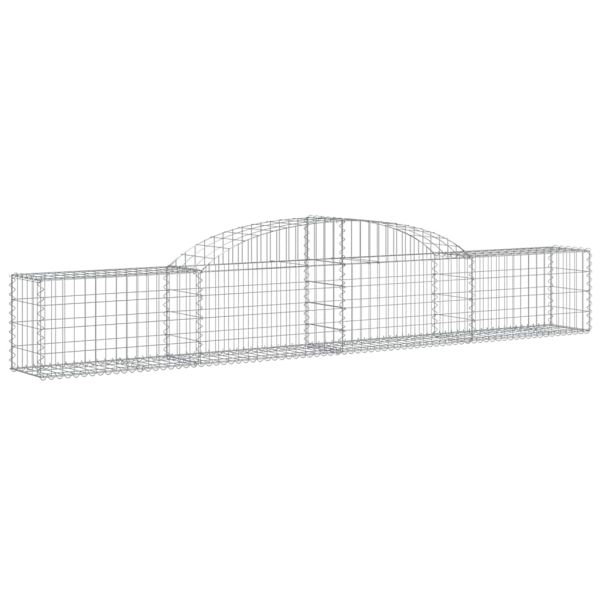 Габионни кошници арка 2 бр 300x30x40/60 см поцинковано желязо