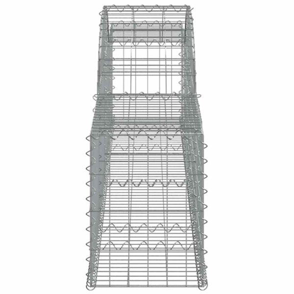 Габионни кошници арка 2 бр 300x30x40/60 см поцинковано желязо