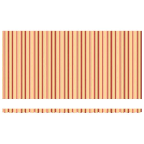 Прибираща се тента Жълт и оранжев 600 × 350 cm