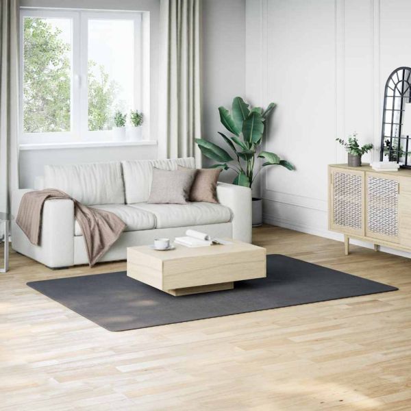 Миещ се килим мек къс косъм 160x230 см противоплъзгащ антрацит