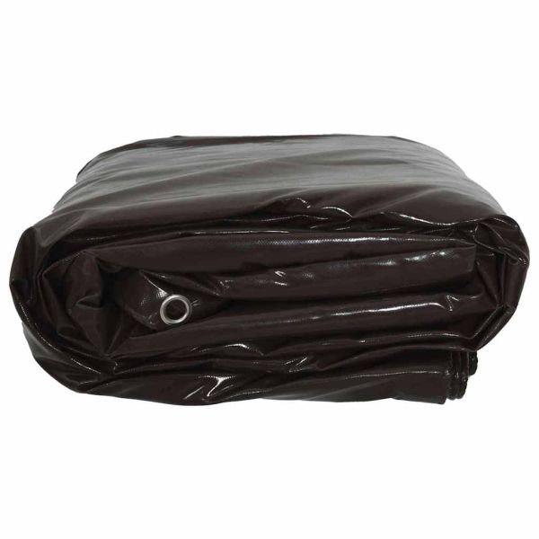 Найлон 650g / m² Кафяво 1,5 x 6 m Канва с PVC покритие