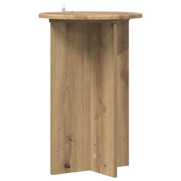Стойка за растения 2 pcs Дъб артизан Ø40 x 60 см