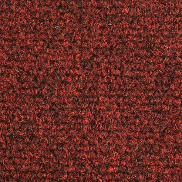 Самозалепващи се постелки за стълби, 30 бр., 60x25 см, бордо червени, правоъгълни