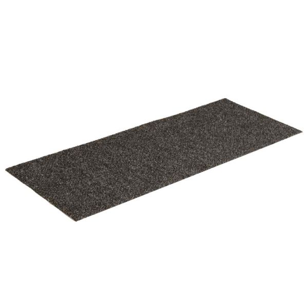 Изтривалки за стълби, самозалепващи се, 30 бр., 60x25 см, антрацит, правоъгълни