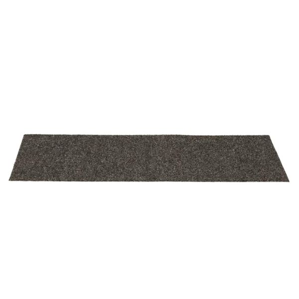 Изтривалки за стълби, самозалепващи се, 30 бр., 60x25 см, антрацит, правоъгълни