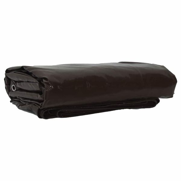 Найлон 650g / m² Кафяво 1,5 x 10 m Канва с PVC покритие