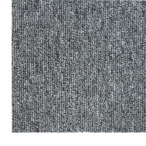 Килимна плочка Светлосиво 50 x 50 cm 4 pcs ПП и Битум
