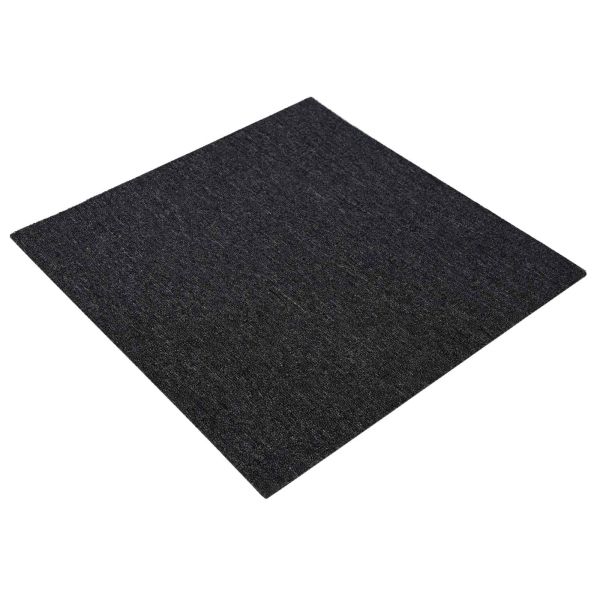 Килимна плочка Тъмносиво 50 x 50 cm 20 pcs ПП и Битум
