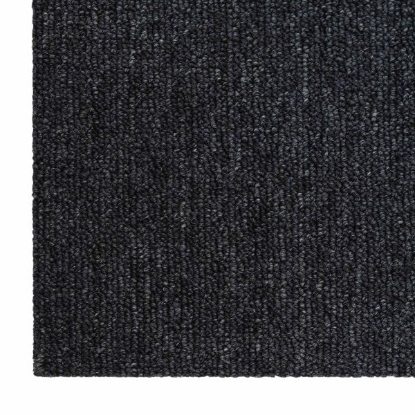Килимна плочка Тъмносиво 50 x 50 cm 20 pcs ПП и Битум