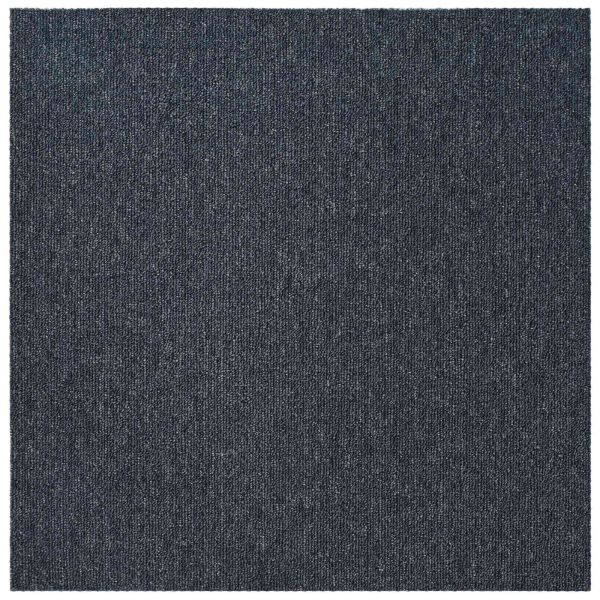 Килимна плочка Синьо сиво 50 x 50 cm 4 pcs ПП и Битум