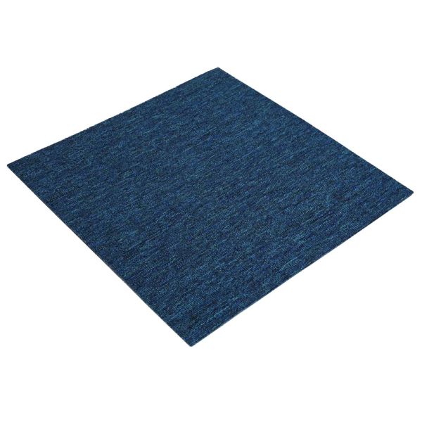 Килимна плочка Синьо 50 x 50 cm 36 pcs ПП и Битум