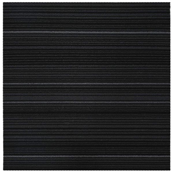 Килимна плочка Сиви ивици 50 x 50 cm 4 pcs ПП и Битум
