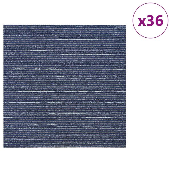 Килимна плочка Райдостен Син 50 x 50 cm 36 pcs ПП и Битум