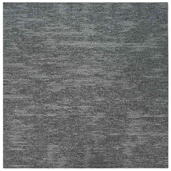 Килимна плочка Скалисто сиво 50 x 50 cm 4 pcs ПП и Битум