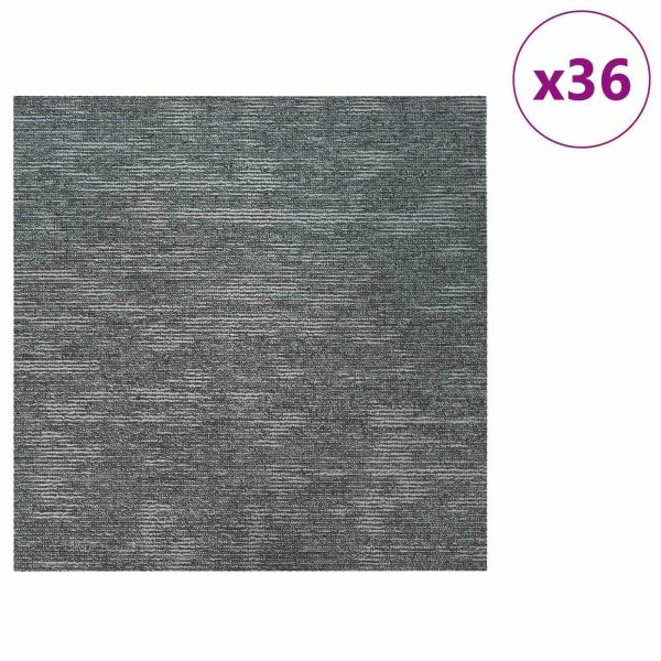 Килимна плочка Скалисто сиво 50 x 50 cm 36 pcs ПП и Битум
