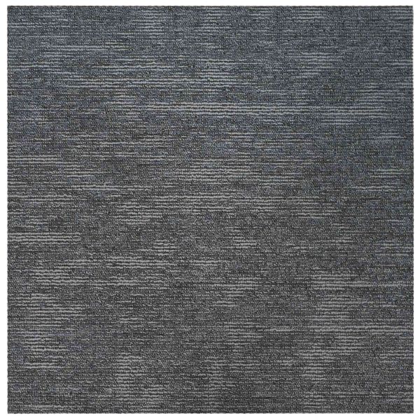 Килимна плочка Небесносиво 50 x 50 cm 4 pcs ПП и Битум
