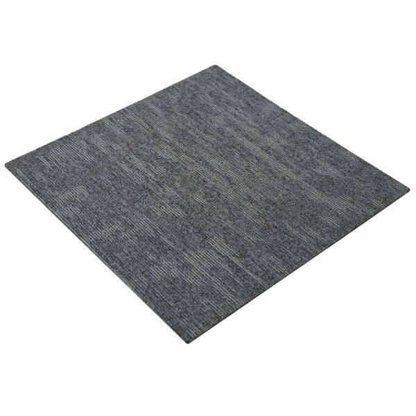 Килимна плочка Небесносиво 50 x 50 cm 36 pcs ПП и Битум